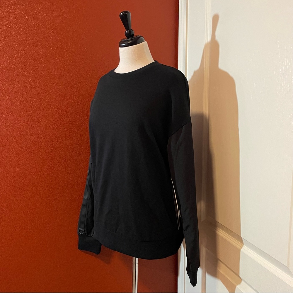River Stone Sports NWT Men’s Black Long Sleeve Crewneck Cozy Outdoor Sweater‎